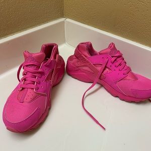 Bright Pink Nike Air Huaraches